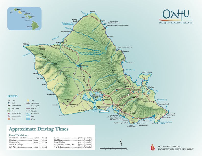 Hawaii Maps_Oahu