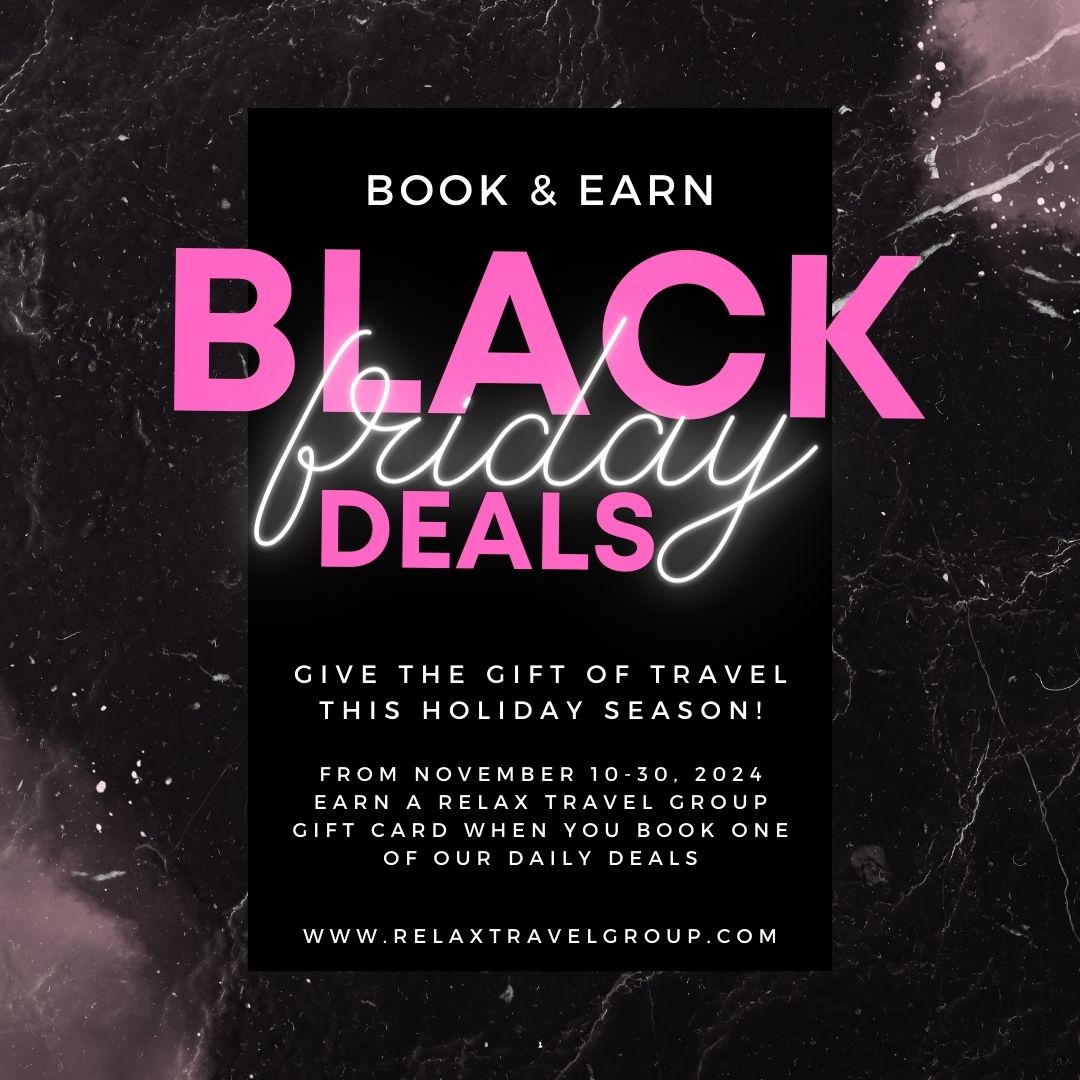 Book and Earn Black Friday Deal